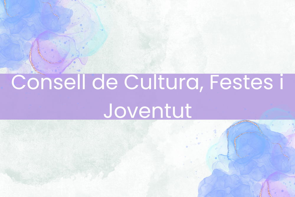 Imatge pels mitjans: Consell de Cultura, Festes i Joventut