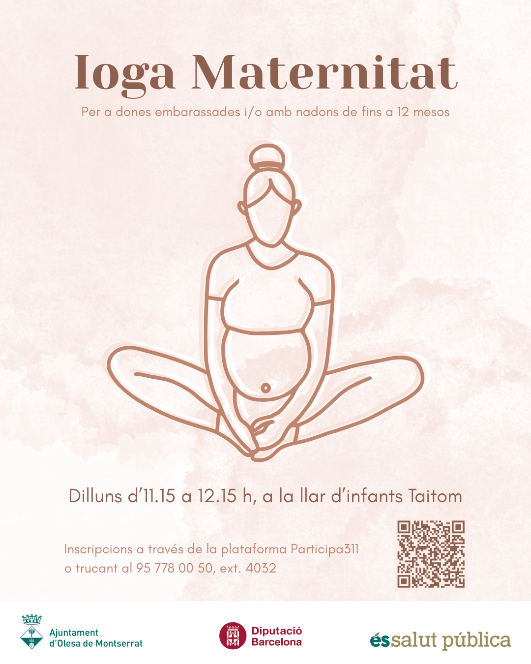 Cartell Ioga maternitat