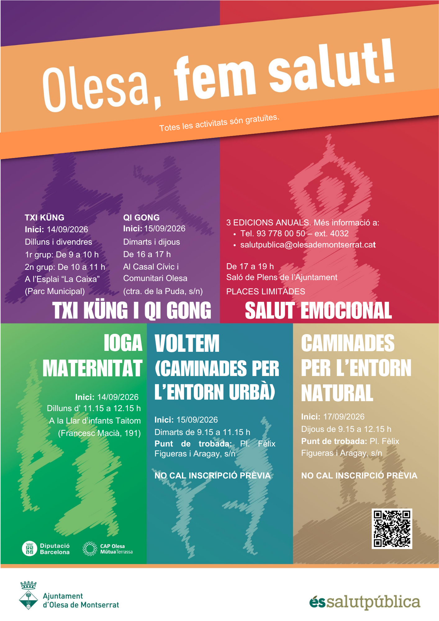 CARTELL GENERAL Olesa fem salut