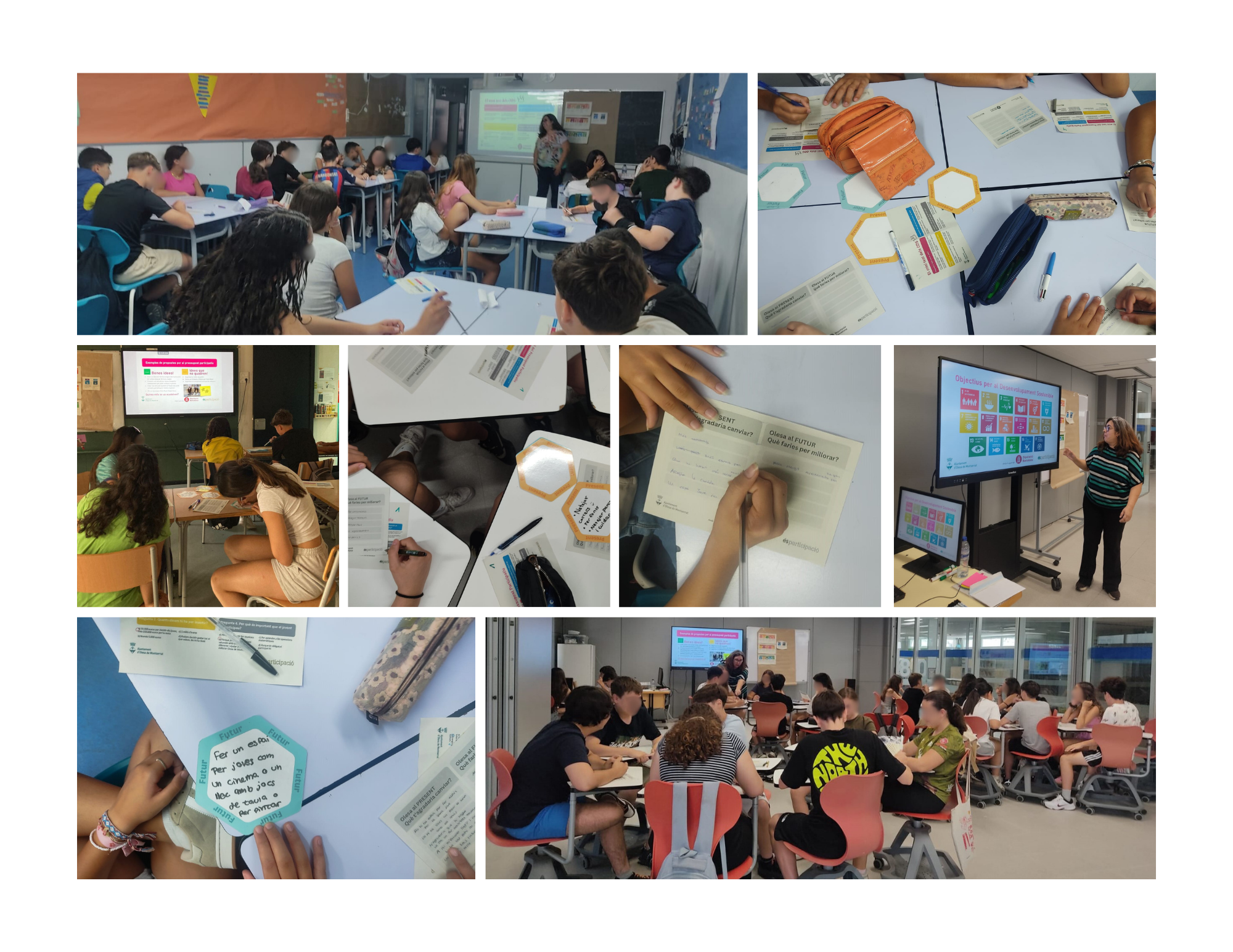 Xerrades Pressupost participatiu 2025 Olesa de Montserrat centres educatius 1