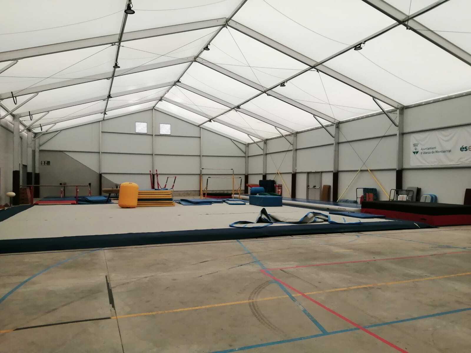 Imatge pels mitjans: Adequació Sala de Gimnàstica