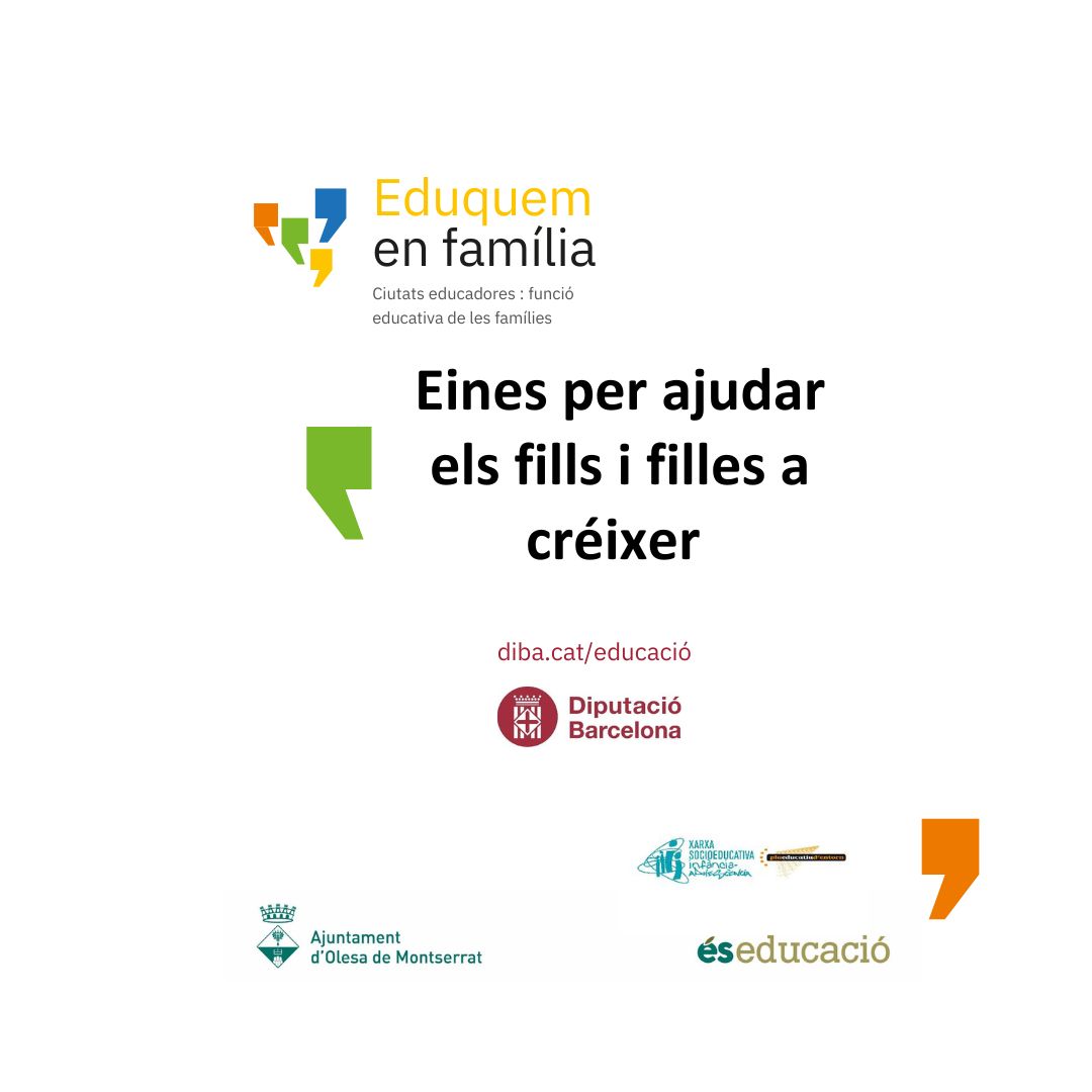 Imatge pels mitjans: Cicle de xerrades Eduquem en família