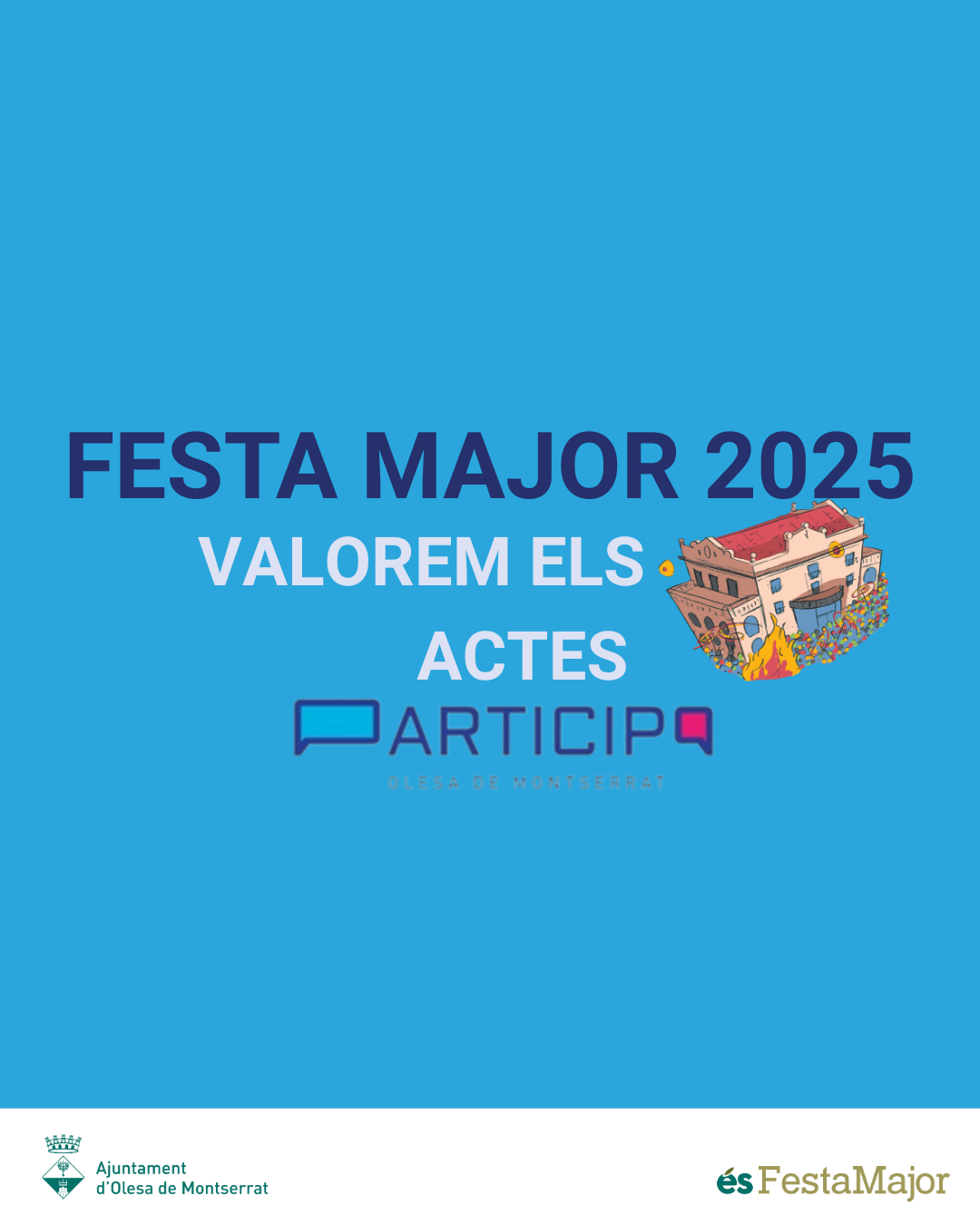 Imatge pels mitjans: Festa Major 2025