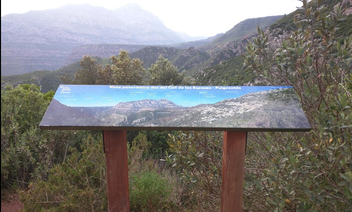 Imatge pels mitjans: Panells panoràmics amb informació geogràfica ubicats en espais emblemàtics