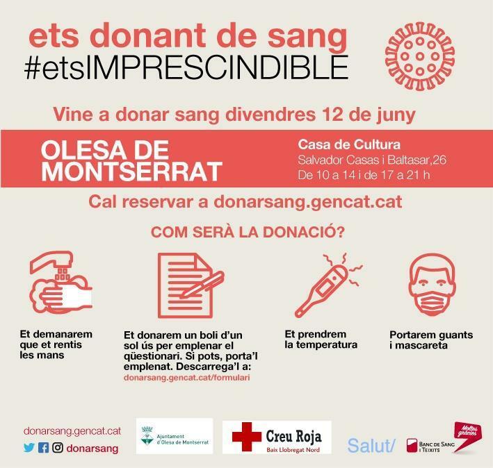 Imatge pels mitjans: La Casa de Cultura acull una nova campanya de donació de sang