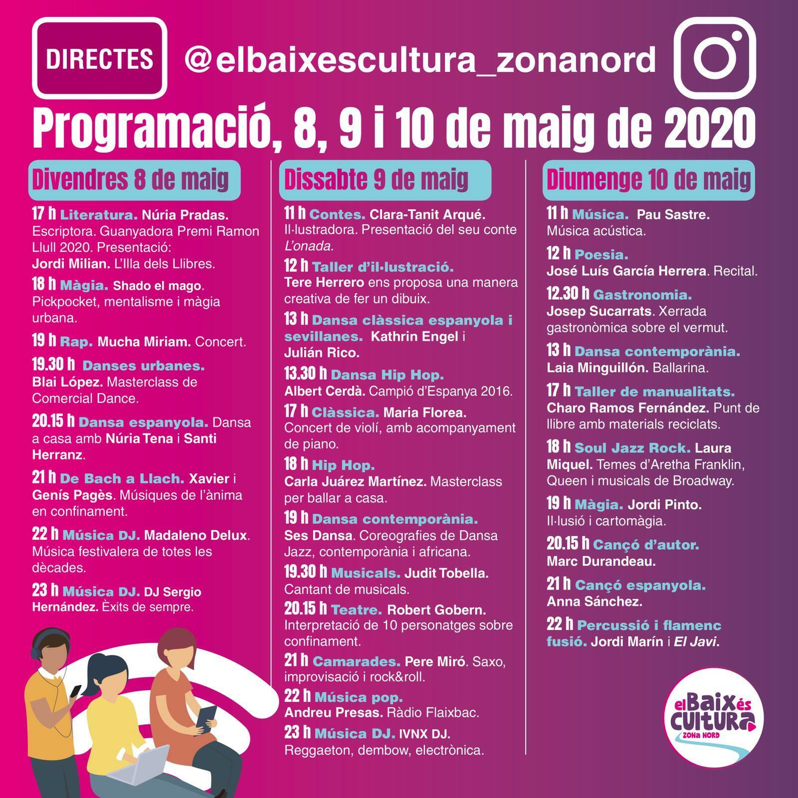 Imatge pels mitjans: Festival "El Baix és cultura"