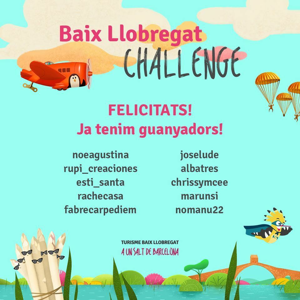 Imatge pels mitjans: Guanyadors del Baix Llobregat Challenge