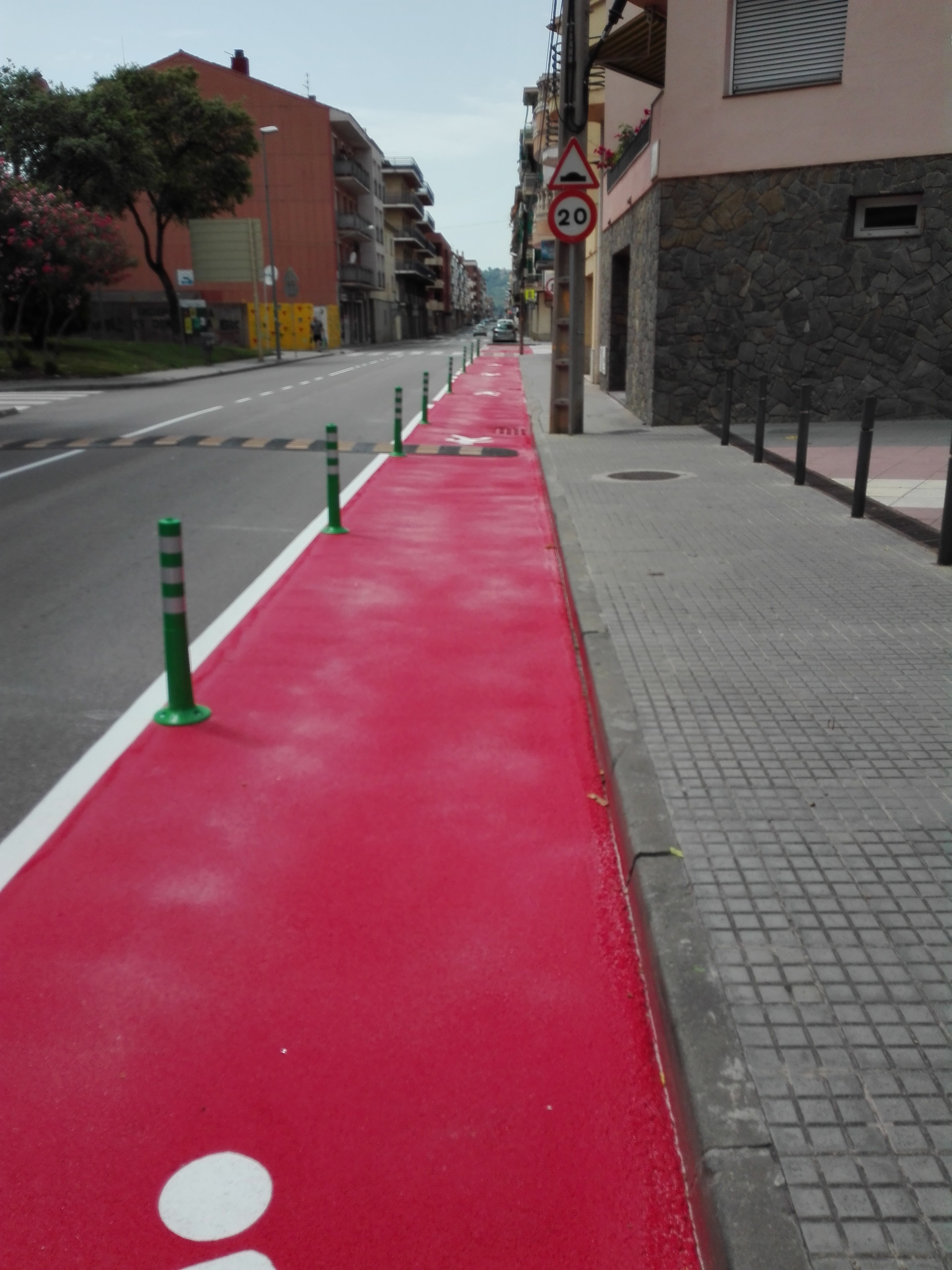 Imatge pels mitjans: Eixample Olesa. Ganar espacio peatón y nuevas plazas estacionamiento
