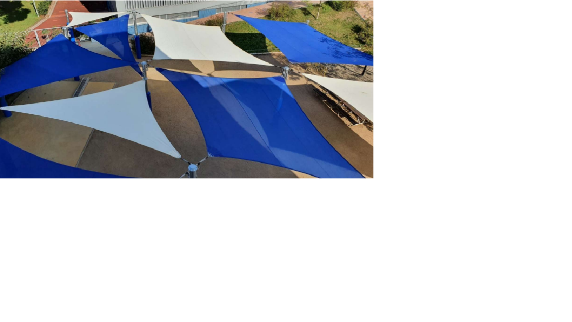 Imatge pels mitjans: Veles d'ombra pati Escola Puigventós