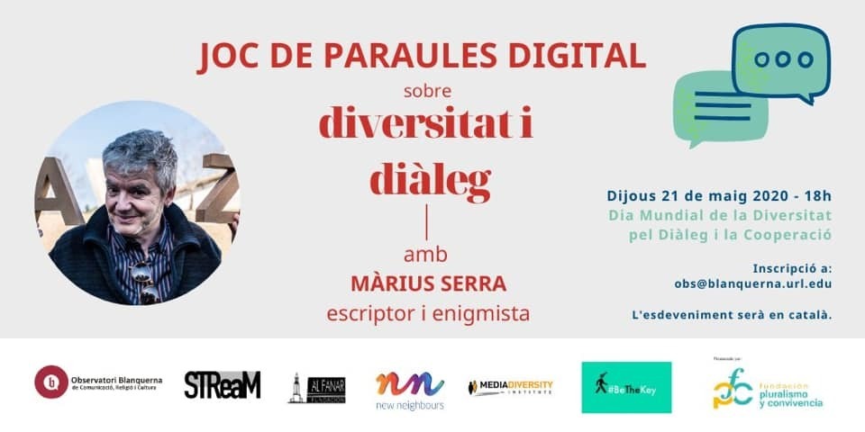 Imatge pels mitjans: Joc de Paraules Digital sobre Diversitat amb Màrius Serra