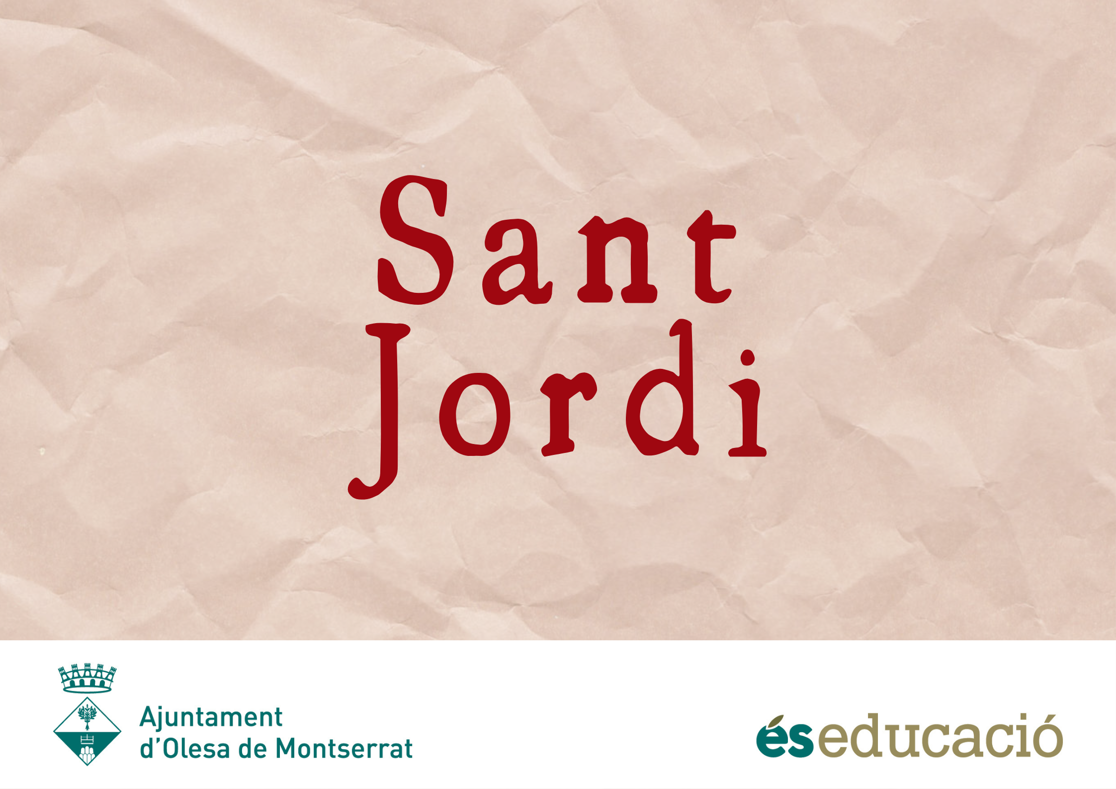 Imatge pels mitjans: Sant Jordi