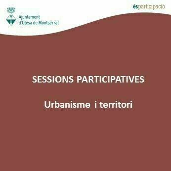 Imatge pels mitjans: Sessions informatives d&#39;Urbanisme