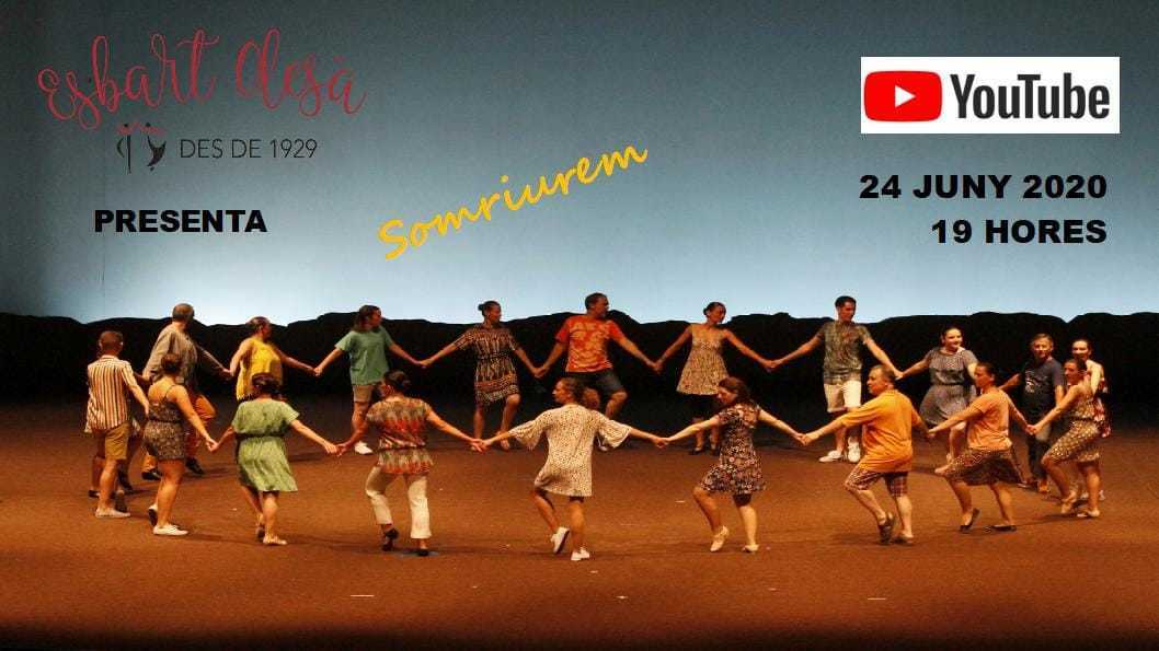 Imatge pels mitjans: Vídeo de l'actuació de l'Esbart Olesà a la Festa Major de 2018 per youtube