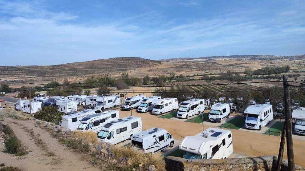 Imatge pels mitjans: Àrea d’autocaravanes