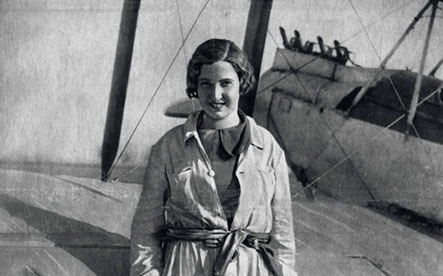 Imatge pels mitjans: Pepa Colomer, primera aviadora catalana
