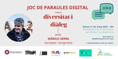 Joc de Paraules Digital sobre Diversitat amb Màrius Serra