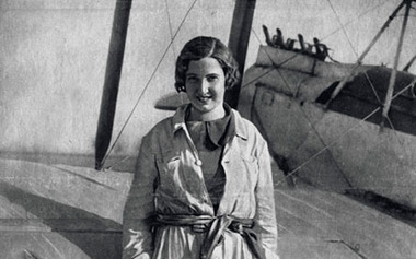 Pepa Colomer, primera aviadora catalana